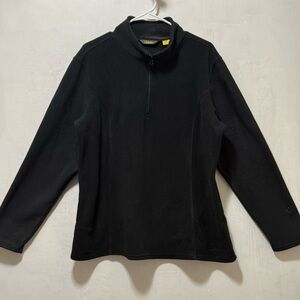 Cabela’s Black Fleece 1/4 Zip Pullover Top Men’s Sz XXL